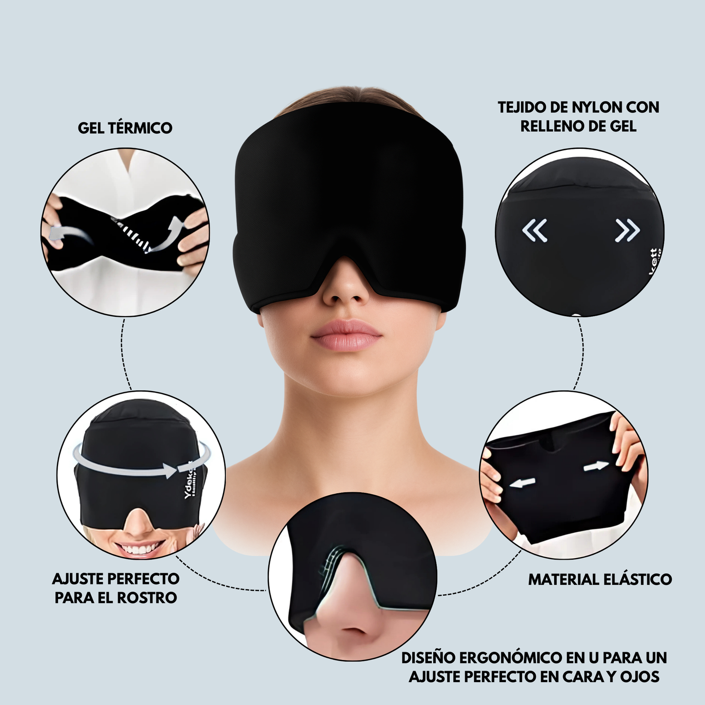 HeadRelief™ Gorro para aliviar migrañas